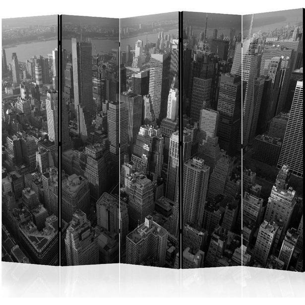 Sermi Artgeist New York: skyscrapers - Bird's eye view II, 225x172cm