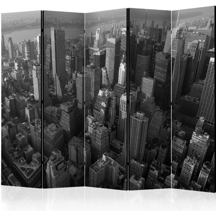 Sermi Artgeist New York: skyscrapers - Bird's eye view II, 225x172cm