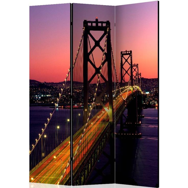 Sermi Artgeist Charming evening in San Francisco, 135x172cm