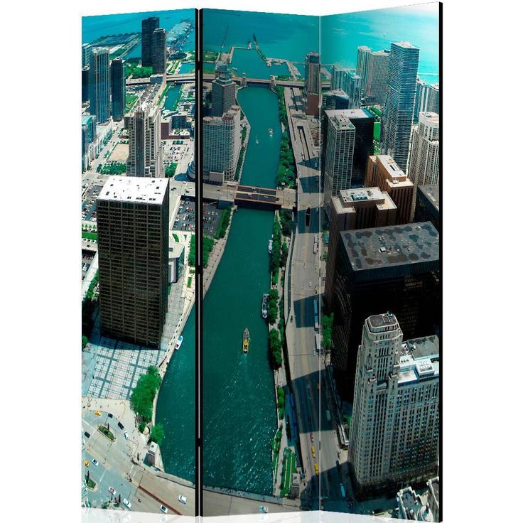 Sermi Artgeist Urban architecture of Chicago, 135x172cm