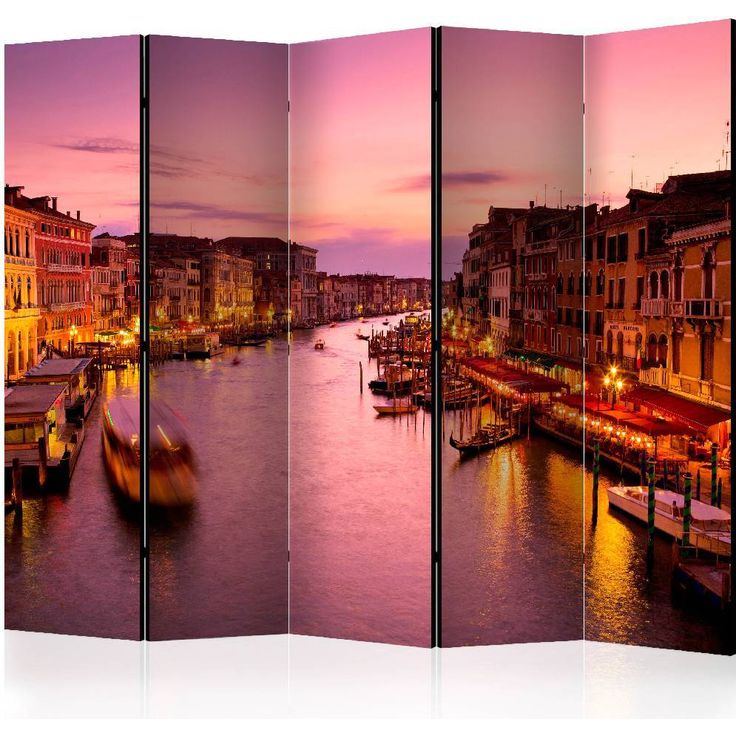Sermi Artgeist City of lovers, Venice by night, 225x172cm