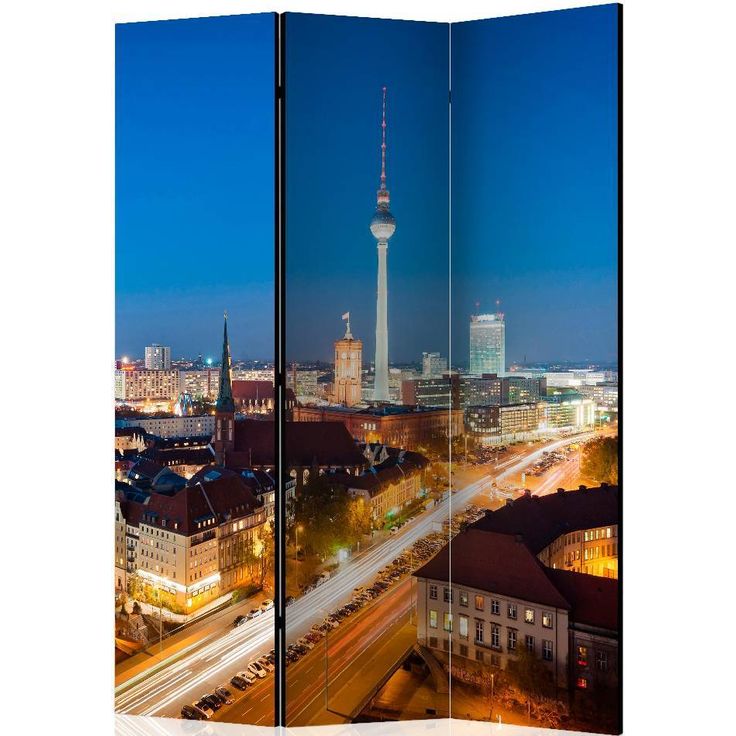Sermi Artgeist Berlin by night, 135x172cm