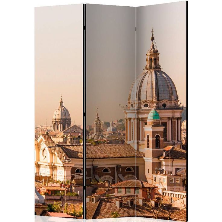 Sermi Artgeist Rome - bird's eye view, 135x172cm