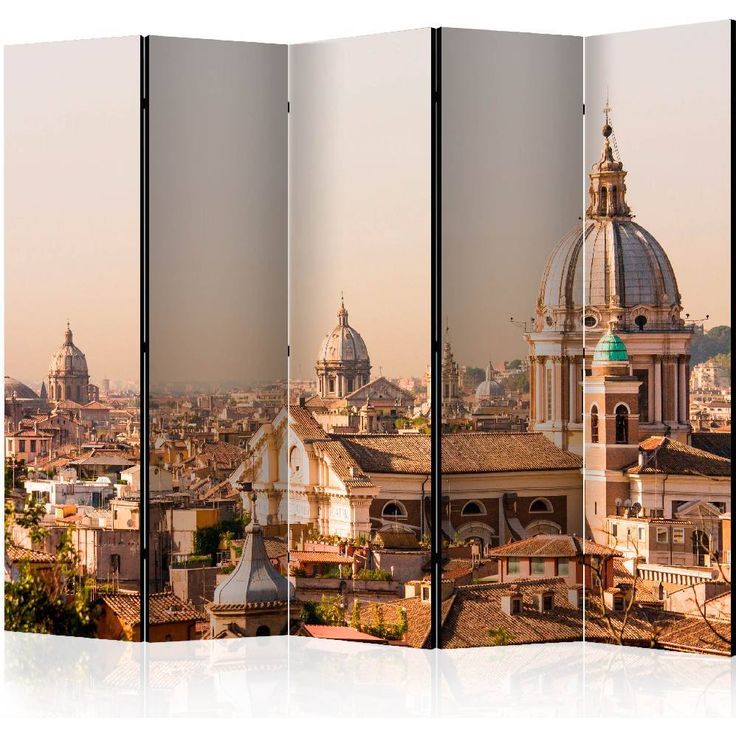 Sermi Artgeist Rome - bird's eye view II, 225x172cm