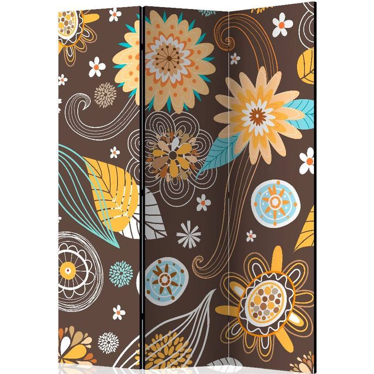 Sermi Artgeist Transparent flowers, 135x172cm