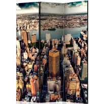 Sermi Artgeist Bird&#039;s Eye View of New York, 135x172cm