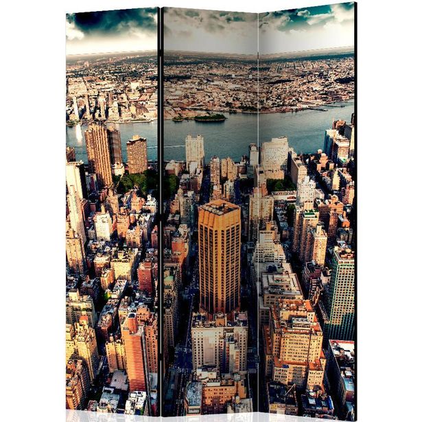 Sermi Artgeist Bird's Eye View of New York, 135x172cm