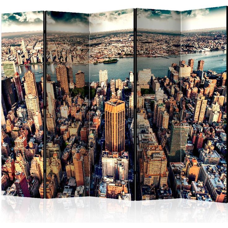 Sermi Artgeist Bird's Eye View of New York II, 225x172cm