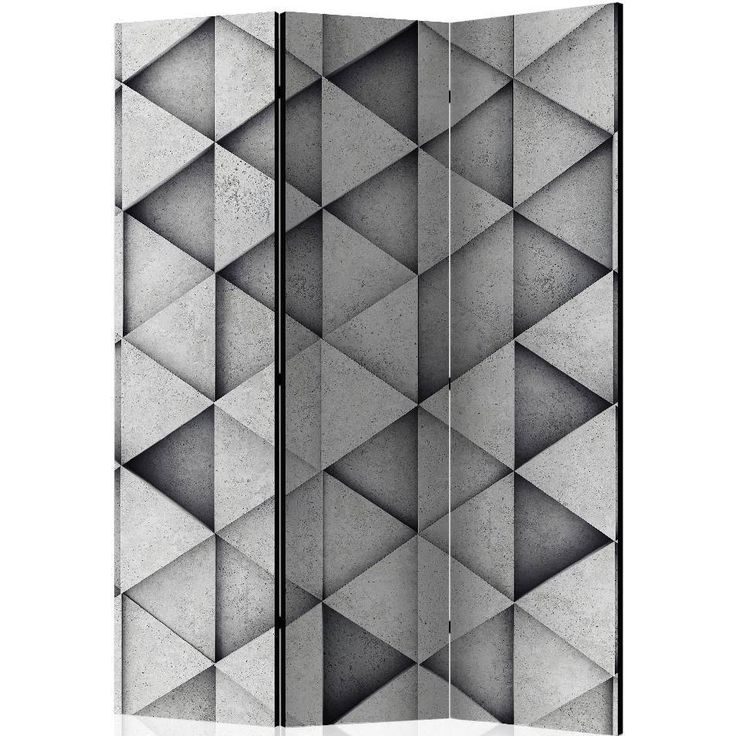 Sermi Artgeist Grey Triangles, 135x172cm