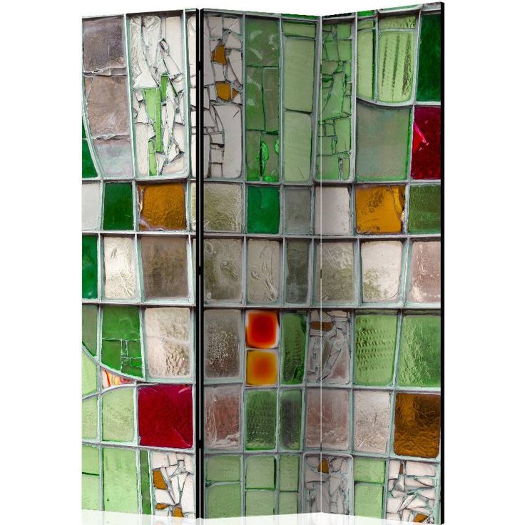 Sermi Artgeist Emerald Stained Glass, 135x172cm