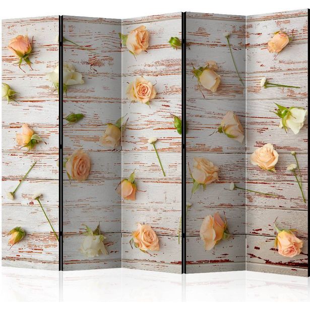 Sermi Artgeist Wood & Roses II, 225x172cm