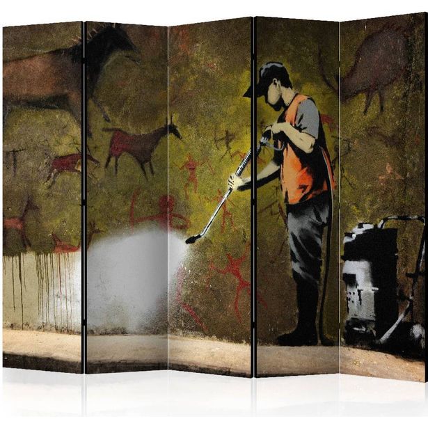 Sermi Artgeist Banksy - Cave Painting II, 225x172cm
