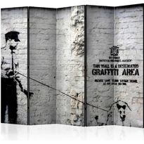 Sermi Artgeist Banksy - Graffiti Area II, 225x172cm