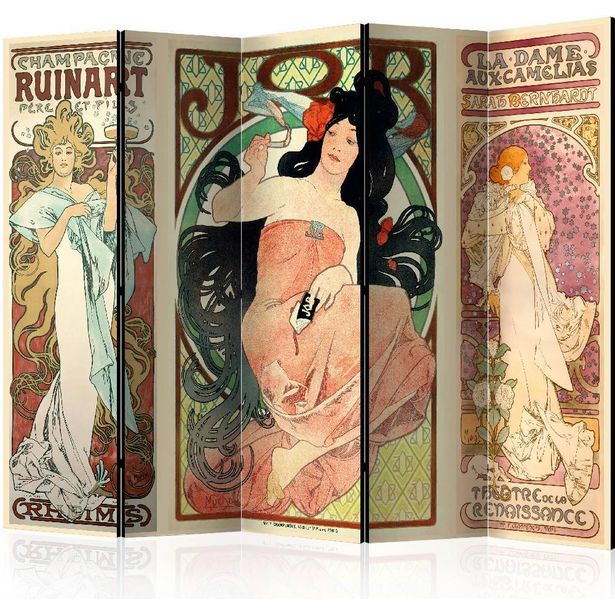 Sermi Artgeist Alphonse Mucha. Women's II, 225x172cm