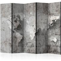 Sermi Artgeist Map and letter II, 225x172cm