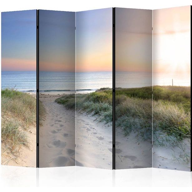 Sermi Artgeist Morning walk on the beach II, 225x172cm