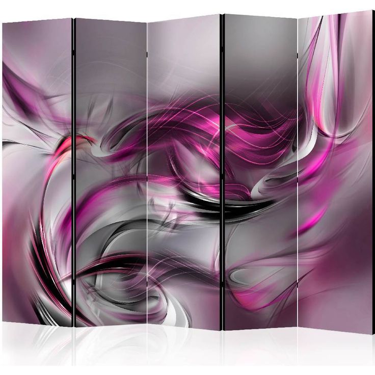 Sermi Artgeist Pink Swirls II II, 225x172cm