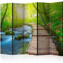 Sermi Artgeist Green forest II, 225x172cm