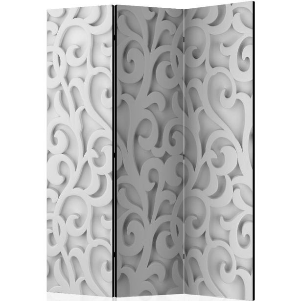 Sermi Artgeist White ornament, 135x172cm