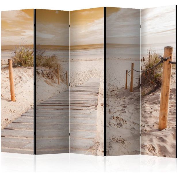 Sermi Artgeist On the beach - sepia II, 225x172cm