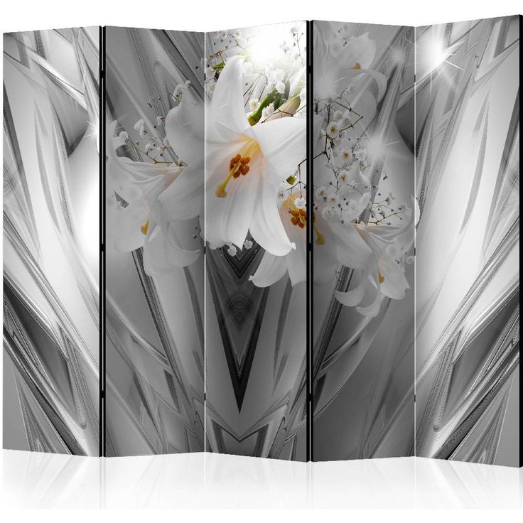 Sermi Artgeist Steel Lilies II, 225x172cm