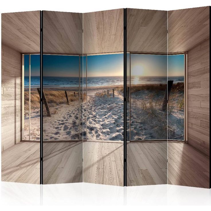 Sermi Artgeist Modern Lounge: By the Sea II, 225x172cm
