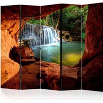 Sermi Artgeist Cave: Forest Waterfall II, 225x172cm