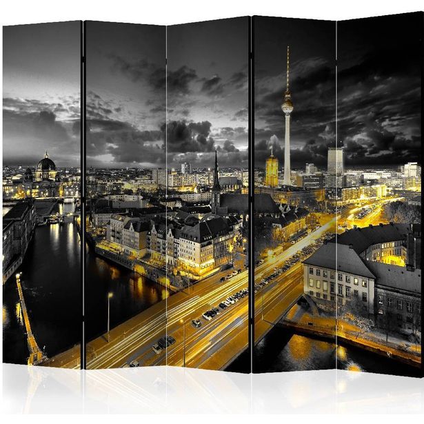 Sermi Artgeist Berlin at night, 225x172cm