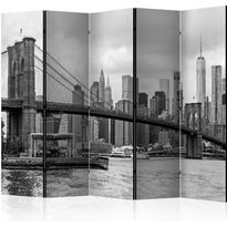 Sermi Artgeist Road to Manhattan - Black and White II, 225x172cm