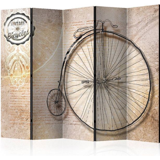 Sermi Artgeist Vintage bicycles - sepia II, 225x172cm
