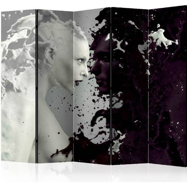 Sermi Artgeist Black and White Faces II, 225x172cm