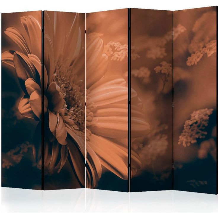 Sermi Artgeist Gerbera in bronze II, 225x172cm
