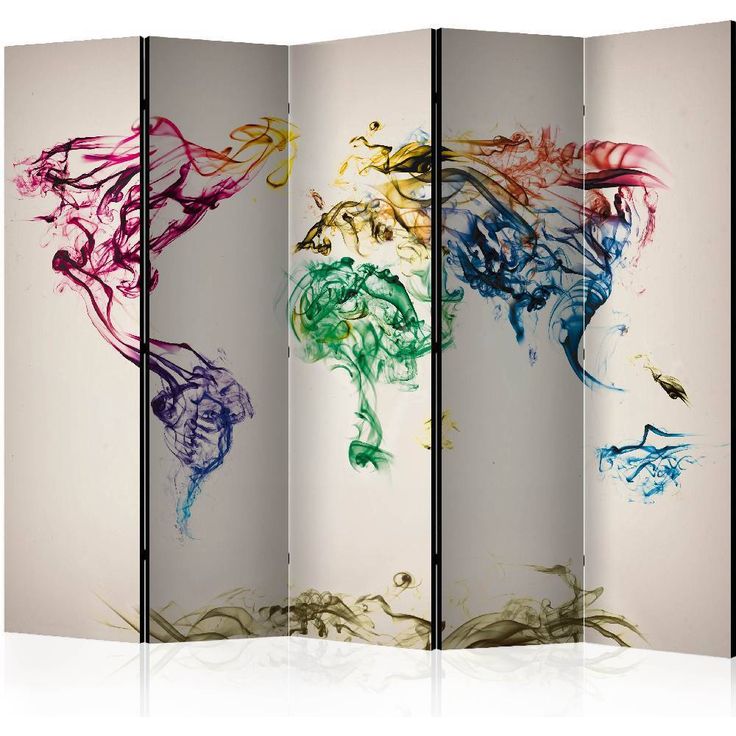 Sermi Artgeist Dancing smoke trails II, 225x172cm