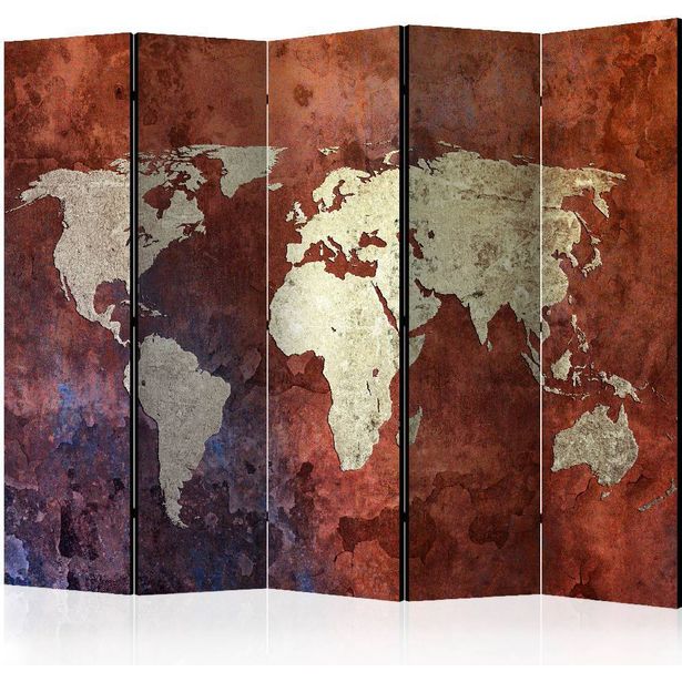 Sermi Artgeist Iron continents II, 225x172cm