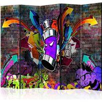 Sermi Artgeist Graffiti: Colourful attack II, 225x172cm