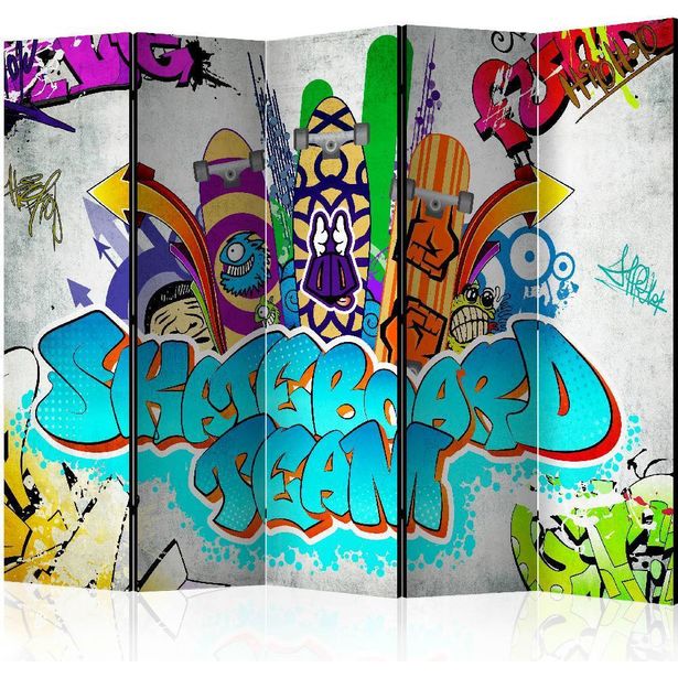 Sermi Artgeist Skateboard team II, 225x172cm