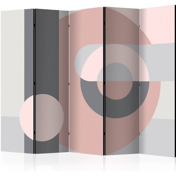Sermi Artgeist Geometric Wreath Pink II, 225x172cm
