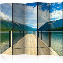 Sermi Artgeist Mountain lake bridge II, 225x172cm