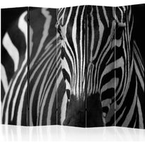 Sermi Artgeist White with black stripes II, 225x172cm