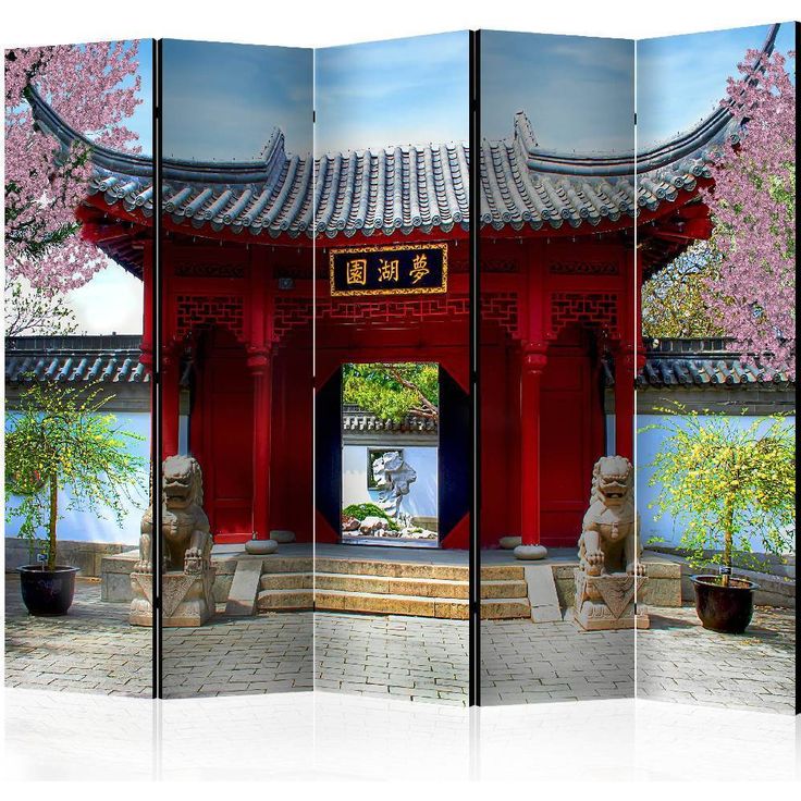 Sermi Artgeist Chinese Botanical Garden of Montreal II, 225x172cm