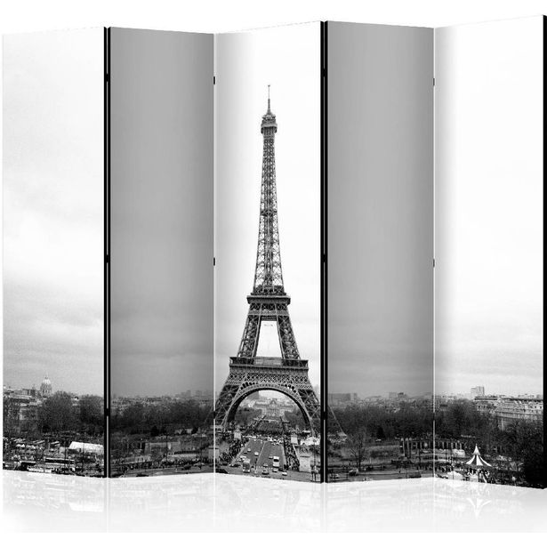 Sermi Artgeist Paris: black and white photography, 225x172cm