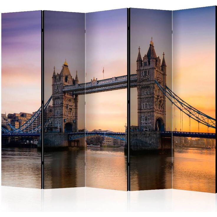 Sermi Artgeist Tower Bridge at dawn II, 225x172cm