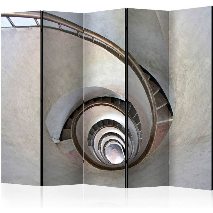 Sermi Artgeist White spiral stairs II, 225x172cm