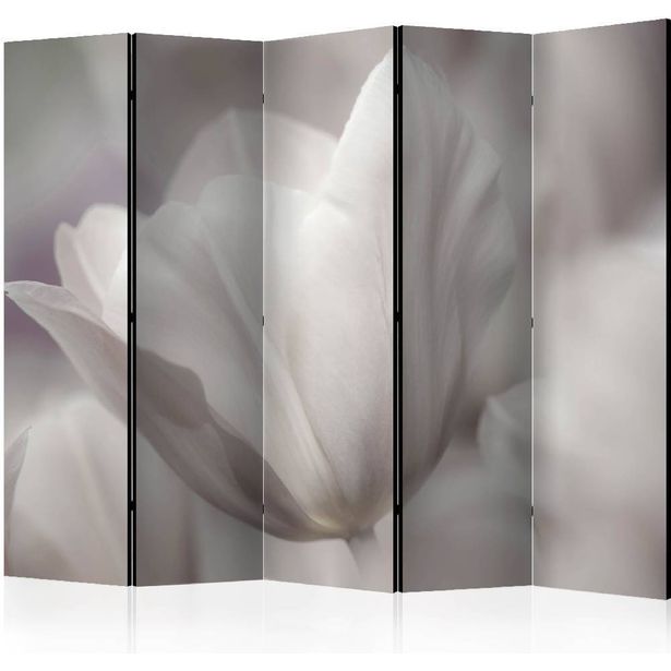 Sermi Artgeist Tulip - black and white photo II, 225x172cm