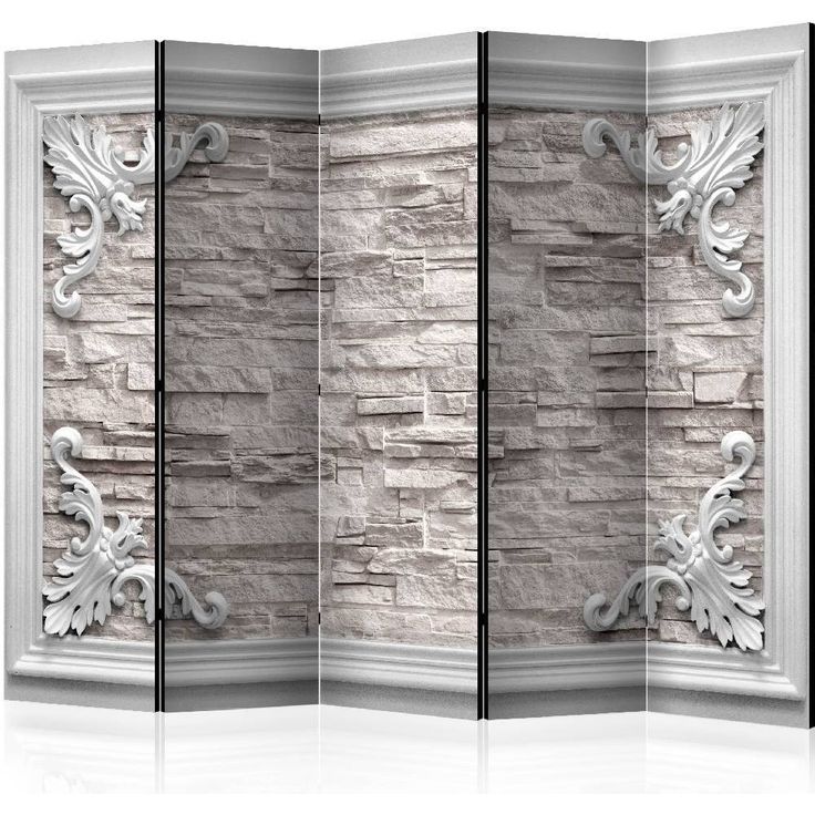 Sermi Artgeist Brick in the Frame Beige II, 225x172cm