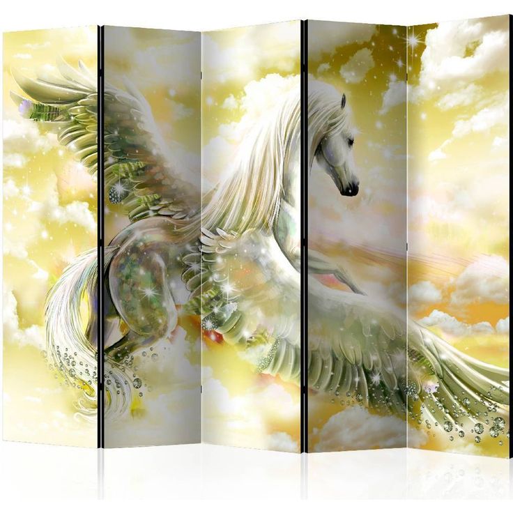Sermi Artgeist Yellow Pegasus II, 225x172cm