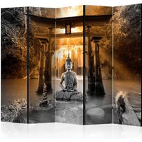 Sermi Artgeist Buddha Smile Orange II, 225x172cm