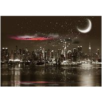 Maisematapetti Artgeist Starry Night Over NY, eri kokoja