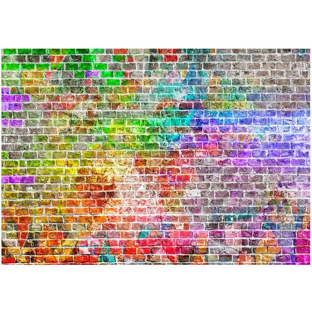 Kuvatapetti Artgeist Rainbow Wall, eri kokoja