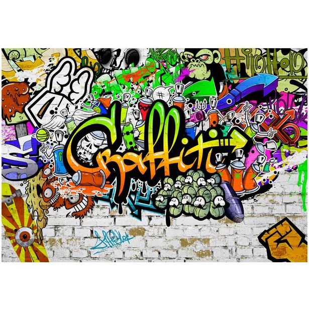 Kuvatapetti Artgeist Graffiti on the Wall, eri kokoja